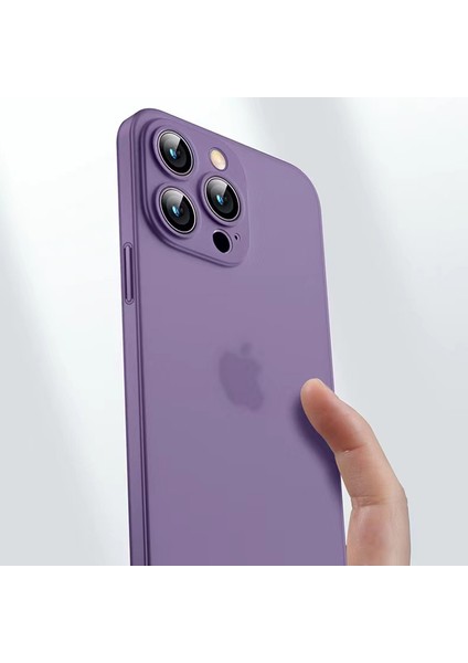 Techno Guru Apple iPhone 13 Mini Ultra Ince Transparan Yapılı Süper Pp Silikon Kılıf