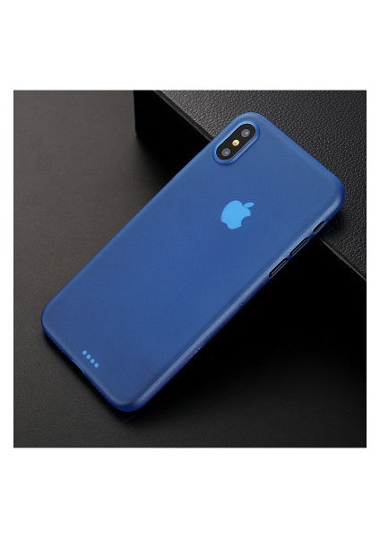 Apple iPhone Xs Ultra Ince Transparan Yapılı Süper Pp Silikon Kılıf