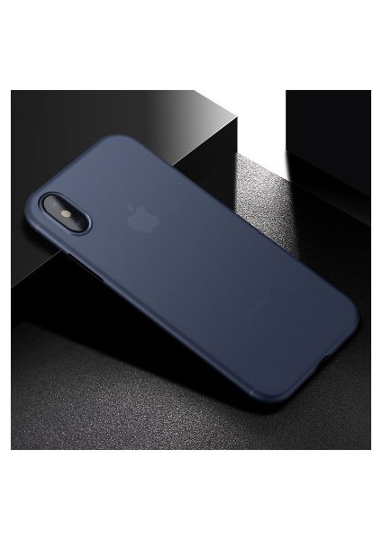Apple iPhone x Ultra Ince Transparan Yapılı Süper Pp Silikon Kılıf