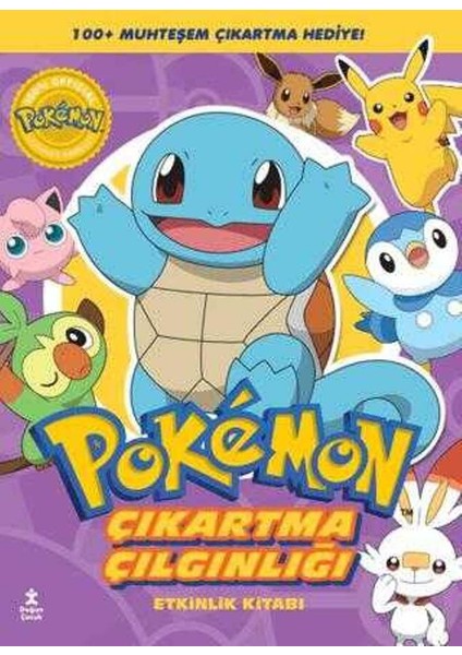 Pokémon – Squirtle Çıkartma Çılgınlığı Etkinlik Kitabı