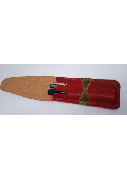 Hakiki Deri El Emeği Özel Kalemleriniz Için Kalemlik Kalem Kutu 27 cm 6 cm NUR09 fiyatları