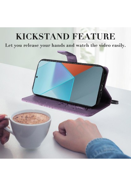 Xiaomi Redmi Not Için Kılıf 13 Pro 5g Kart Yuvası Standı ile Kickstand Çevirin (Yurt Dışından)