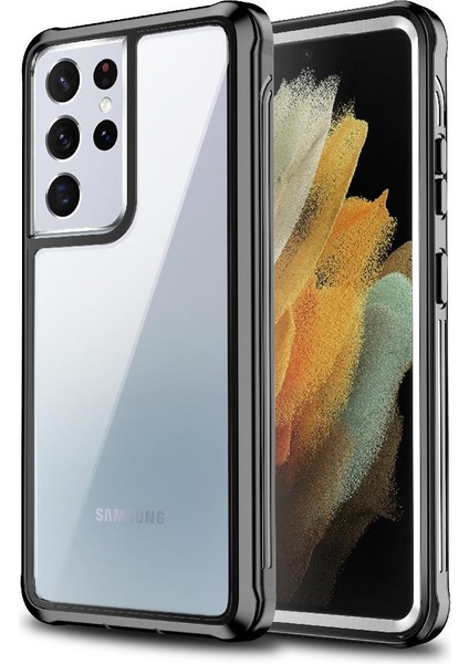 Samsung Galaxy S21 Ultra Pet Koruyucu Film Için Kılıf 360 Her Şey Dahil (Yurt Dışından)