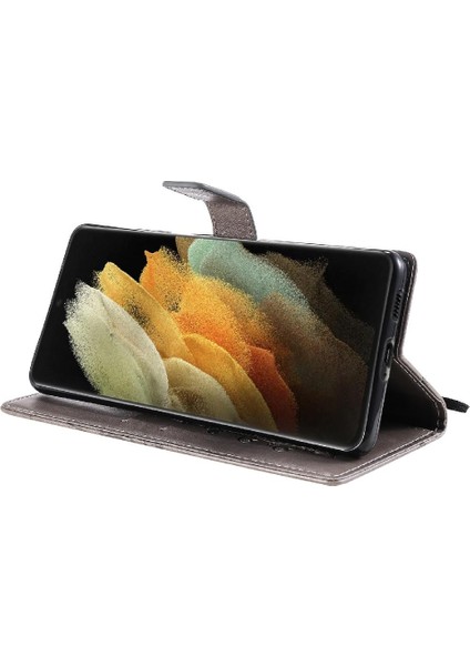 Samsung Galaxy S21 Ultra Manyetik Kapak Flip Kickstand Pu Deri (Yurt Dışından) indirimleri