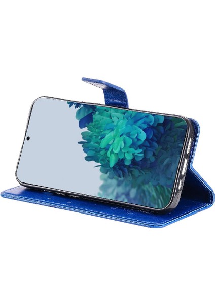 Samsung Galaxy S22 Pu Deri Flip Kickstand Için Kılıf Kart Yuvası Standı ile (Yurt Dışından) modelleri