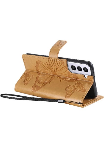Samsung Galaxy S21 Artı Pu Deri Flip Kickstand Darbeye ile (Yurt Dışından) fırsatları