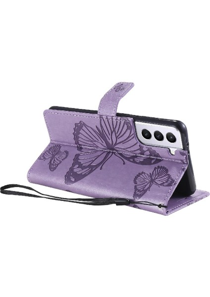 Samsung Galaxy S21 Artı Pu Deri Flip Kickstand Darbeye ile (Yurt Dışından) modelleri