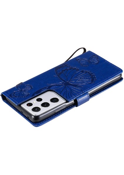 Samsung Galaxy S21 Ultra Manyetik Kapak Flip Kickstand Pu Deri (Yurt Dışından) fiyatları