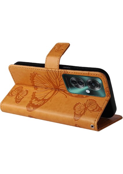 Oppo Için Kılıf Oppo 11F 5g Manyetik Kapak Flip Kickstand Kart Yuvası ile Pu (Yurt Dışından) modelleri