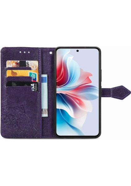 Oppo RENO11 F 5g Için Flip Case Kapak Deri Kılıf Basit Iş (Yurt Dışından) modelleri