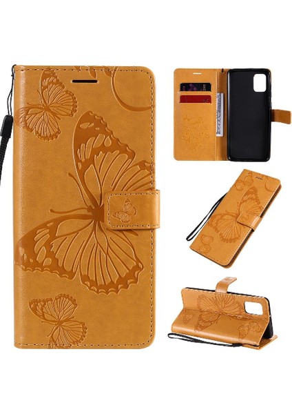 Samsung Galaxy Flip Pu Deri Manyetik Kapak Flip Kickstand Için Flip Case (Yurt Dışından)