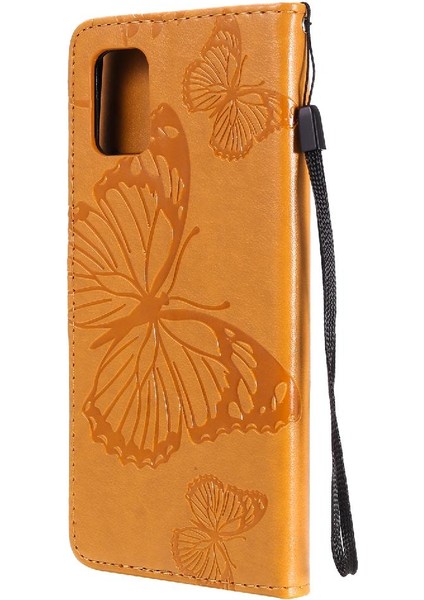 Samsung Galaxy Flip Pu Deri Manyetik Kapak Flip Kickstand Için Flip Case (Yurt Dışından)