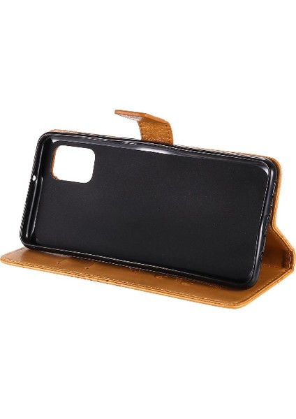 Samsung Galaxy Flip Pu Deri Manyetik Kapak Flip Kickstand Için Flip Case (Yurt Dışından)