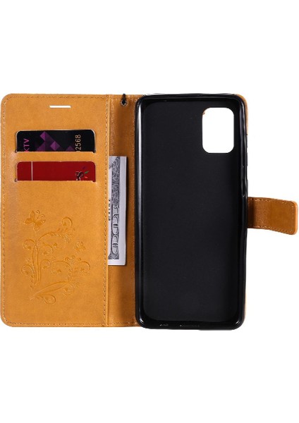 Samsung Galaxy Flip Pu Deri Manyetik Kapak Flip Kickstand Için Flip Case (Yurt Dışından)