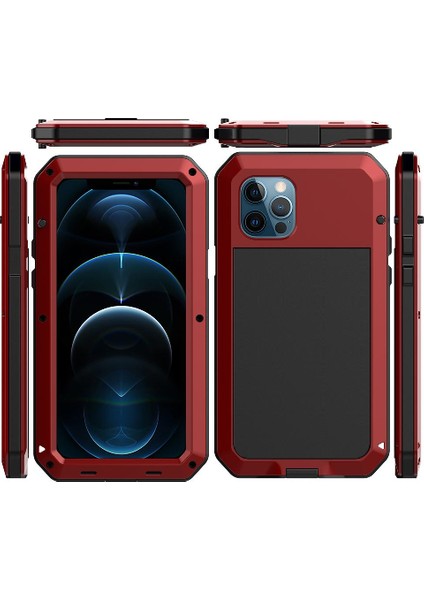 Iphone 12 Için Kılıf Pro Max 360 Tam Vücut Koruyucu Kapak Açık Spor (Yurt Dışından)
