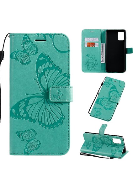 Samsung Galaxy A71 4g Flip Kickstand Pu Deri Manyetik Kapak (Yurt Dışından)