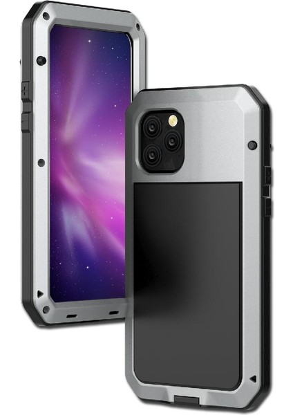 Iphone 11 Için Kılıf Pro Max Alüminyum Alaşım Metal Kasa Açık Spor Ağır (Yurt Dışından)