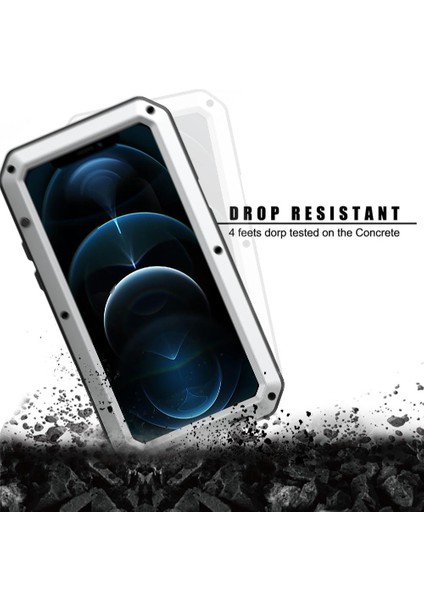 Iphone 11 Için Kılıf Pro Max Alüminyum Alaşım Metal Kasa Açık Spor Ağır (Yurt Dışından)