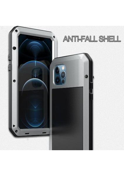 Iphone 11 Için Kılıf Pro Max Alüminyum Alaşım Metal Kasa Açık Spor Ağır (Yurt Dışından)