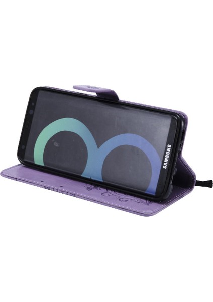 Samsung Galaxy S8 Manyetik Kapak Darbeye Kapak Flip Kickstand (Yurt Dışından)