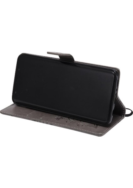 Samsung Galaxy S9 Flip Kickstand Manyetik Kapak Pu Deri Kılıf ile (Yurt Dışından)