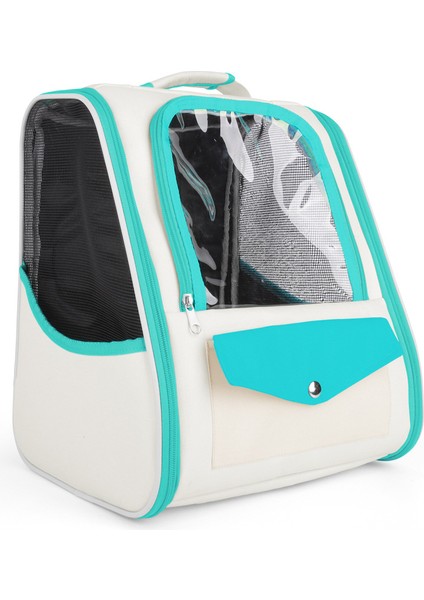 Nefes Alabilen Kedi Çantası, Her Mevsim Için Evrensel, Geniş Alan, Güzel Görünüm, Taşınabilir Evcil Hayvan Gezi Çantası, Taşınabilir Kolay Seyahat Kedi Çantası (Yurt Dışından)