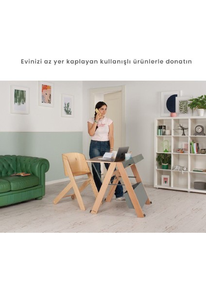 Allieva Ahşap Katlanır Masa