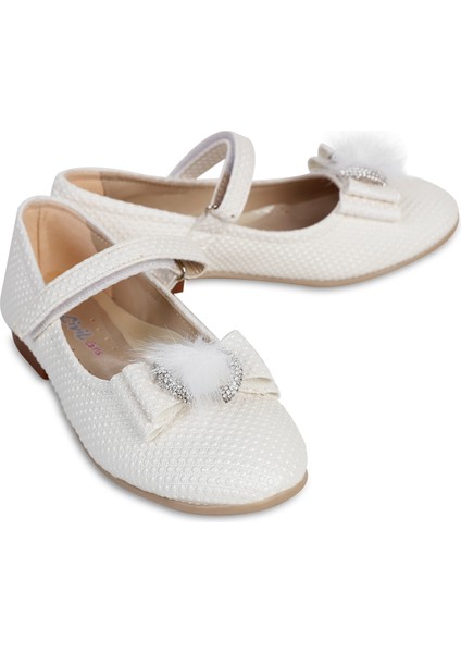 Kız Çocuk Babet Ayakkabı 31-35 Numara Sedef modelleri