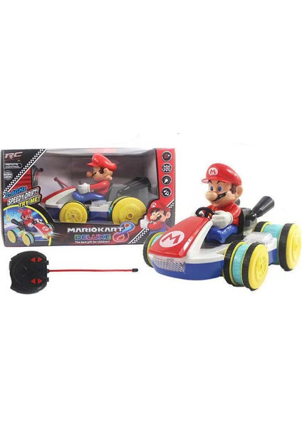 Işıklı Super Mario Uzaktan Kumandalı Araba (Yurt Dışından)