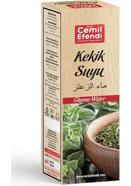 Kekik Suyu 1 Lt.