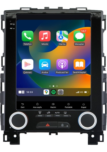 Renault Megane 4 Android Multimedya Sistemi (2016-2024) CRV-4453XAA