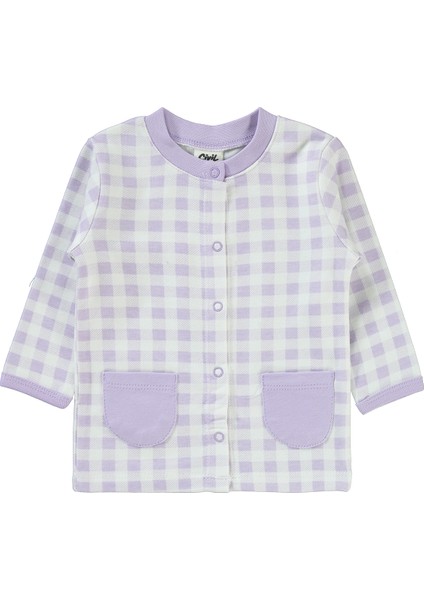 Kız Bebek Pijama Takımı 1-6 Ay Lila fiyatları