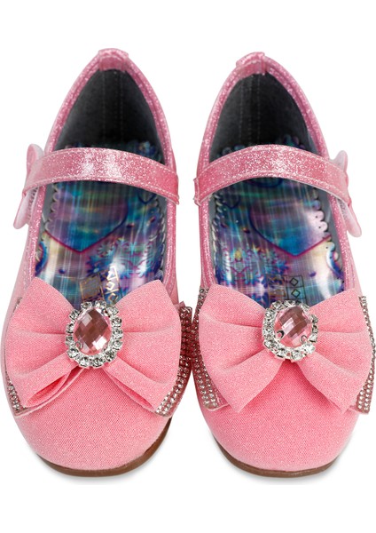 Kız Çocuk Babet Ayakkabı 31-35 Numara Koyu Pembe modelleri