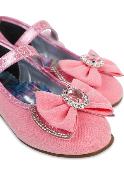 Kız Çocuk Babet Ayakkabı 31-35 Numara Koyu Pembe fırsatları