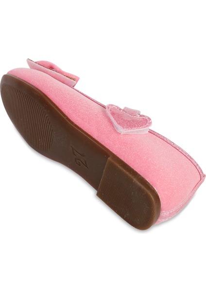 Kız Çocuk Babet Ayakkabı 31-35 Numara Koyu Pembe indirimleri