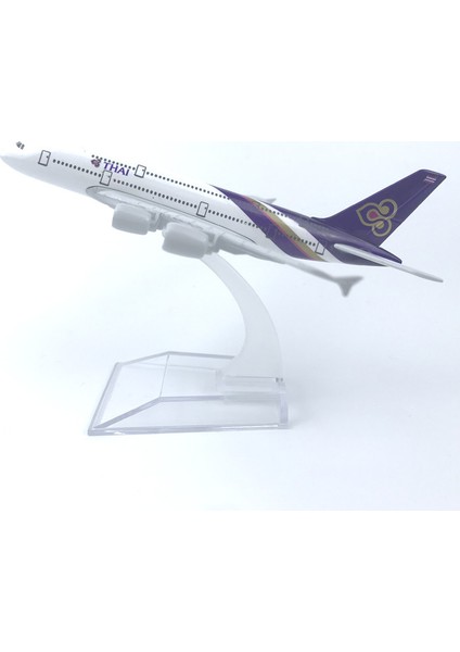 Rındu Thai Airways 16CM Alaşımlı Uçak Modeli (Yurt Dışından)