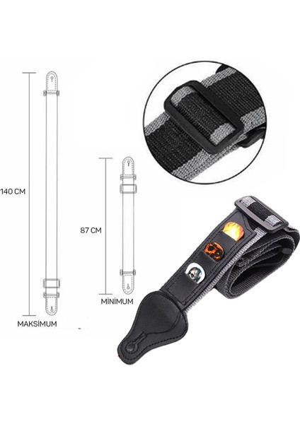 ASP-28-P Pena Cepli Gitar Omuz Askısı fırsatları