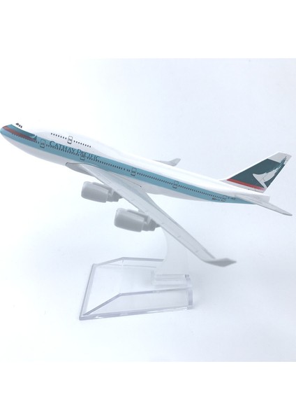 Rındu Hong Kong Cathay Pacific 747 16CM Alaşımlı Uçak Modeli (Yurt Dışından)