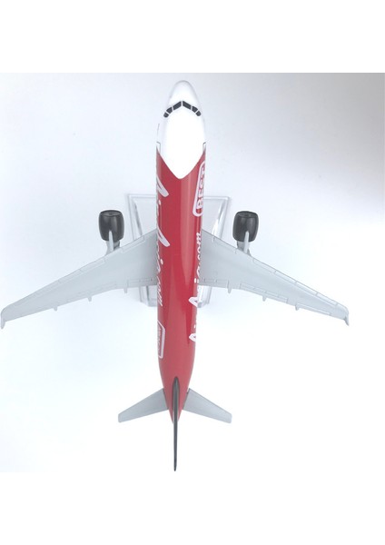 Rındu Malezya Airasia 16CM Alaşımlı Uçak Modeli (Yurt Dışından)