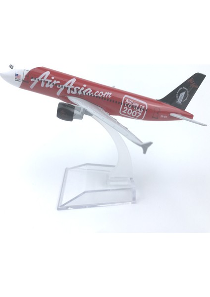 Rındu Malezya Airasia 16CM Alaşımlı Uçak Modeli (Yurt Dışından)