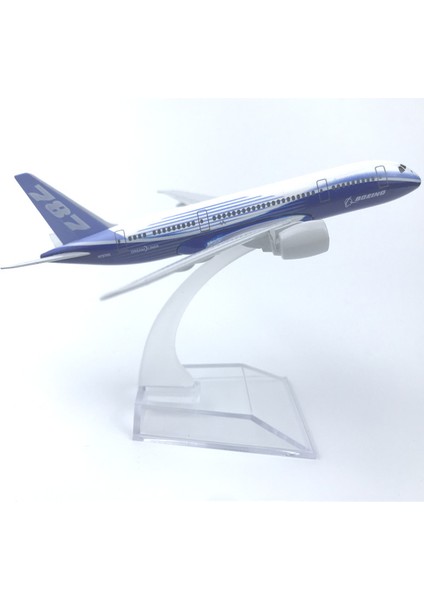 Rındu Boeing 787 16CM Alaşımlı Uçak Modeli (Yurt Dışından)