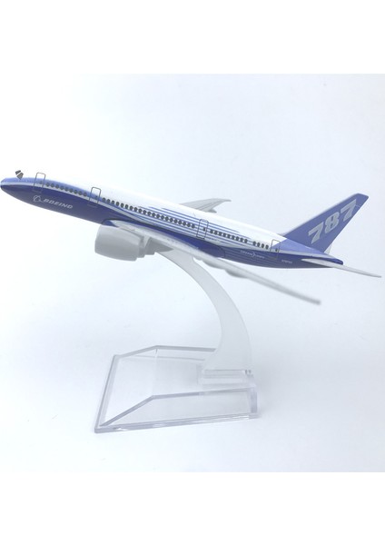 Rındu Boeing 787 16CM Alaşımlı Uçak Modeli (Yurt Dışından)