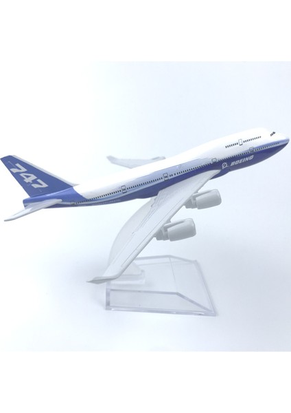 Rındu Boeing 747 16CM Alaşımlı Uçak Modeli (Yurt Dışından)