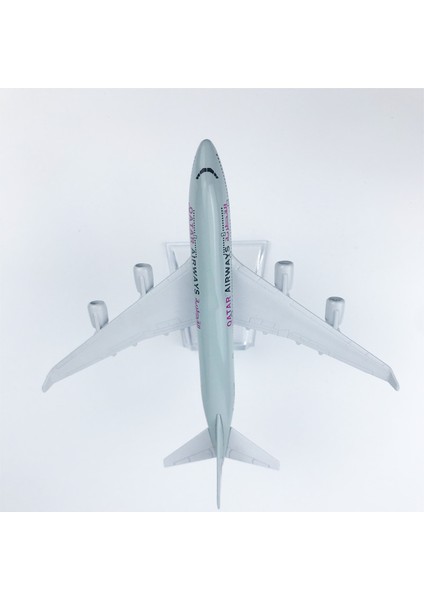 Rındu Qatar 747 16CM Uçak Modelı (Yurt Dışından)