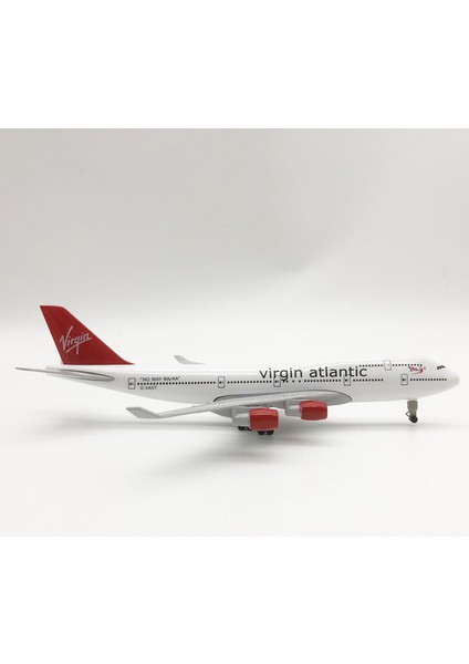 Rındu Ingiliz Boeing 747 16CM Alaşımlı Uçak Modeli (Yurt Dışından)