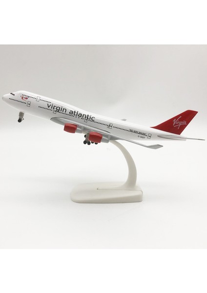 Rındu Ingiliz Boeing 747 16CM Alaşımlı Uçak Modeli (Yurt Dışından)