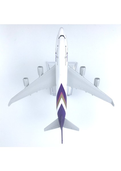 Rındu Thai Boeing 747 16CM Alaşımlı Uçak Modeli (Yurt Dışından)