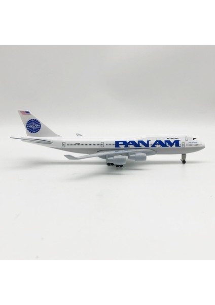 Rındu Pan Boeıng 747 20CM Alaşımlı Uçak Modelı (Yurt Dışından)