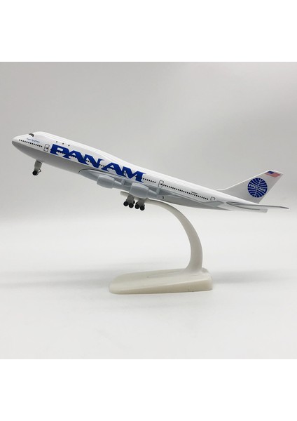 Rındu Pan Boeıng 747 20CM Alaşımlı Uçak Modelı (Yurt Dışından)