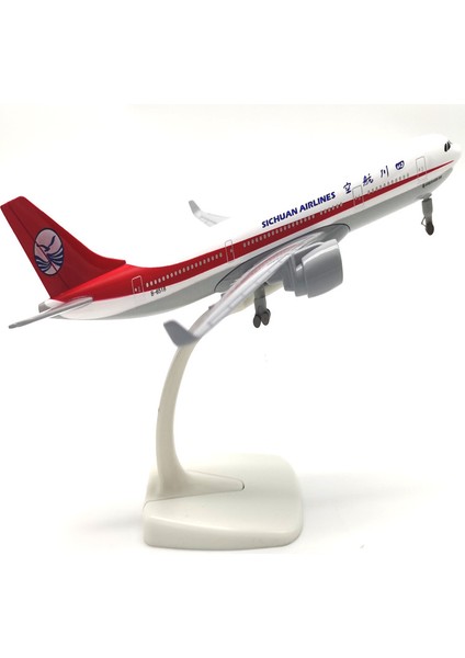 Rındu Sichuan Havayolları 330 20CM Alaşımlı Uçak Modeli (Yurt Dışından)
